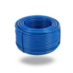 لفة سلك كهرباء مجدول 35mm 450/750 فولت موصل نحاس معزول PVC لون أزرق