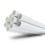 مواسير UPVC ضغط 11 بار مقاس 4 إنش سمك 4.39 مم لون أبيض