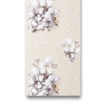 Dutch Floral Wallpaper 10m x 0.53m Pale Beige, Model 17804