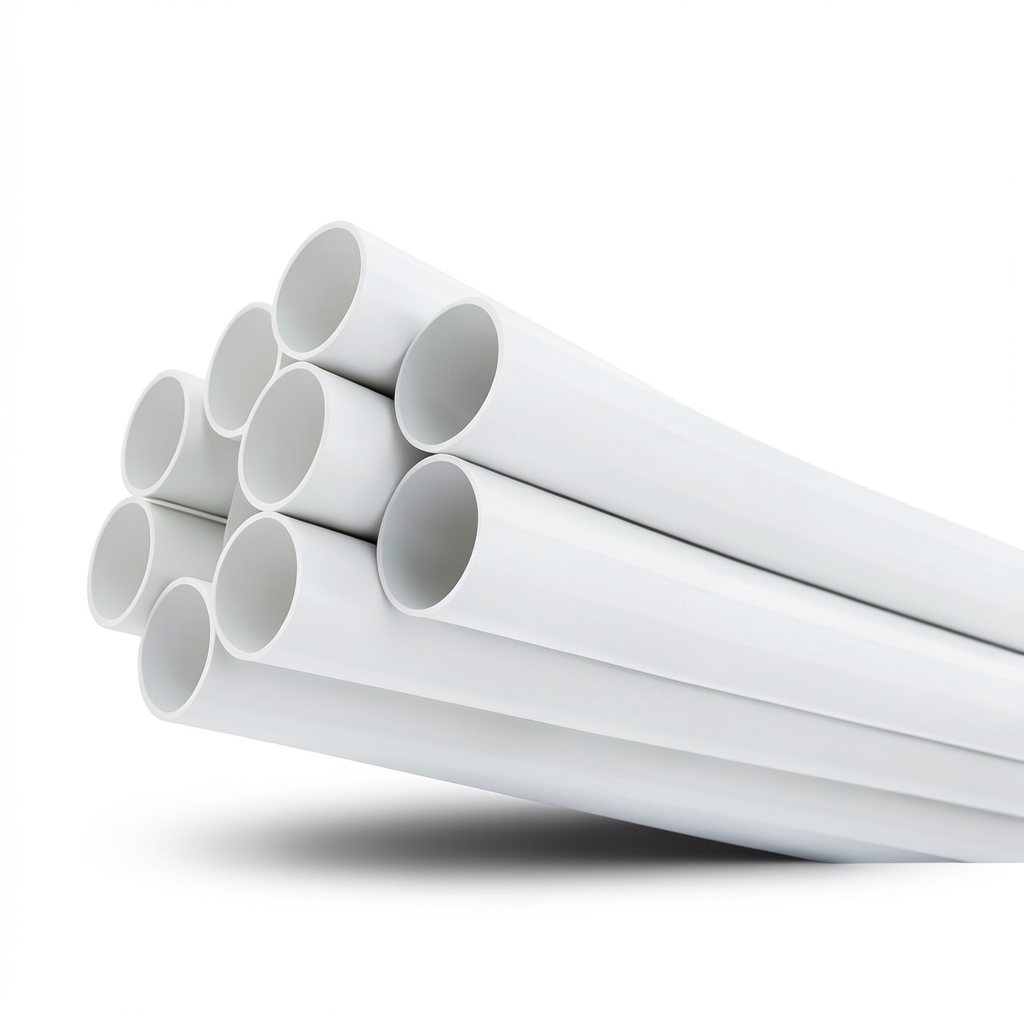 UPVC Plastic Pipe Nominal Pressure 13.8 Bar Size 2 inch Thickness 2.87 mm White Color