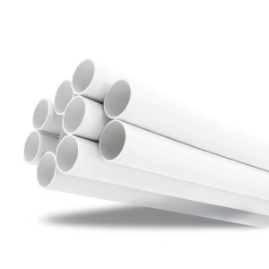 UPVC Plastic Pipe Nominal Pressure 13.8 Bar Size 4 inch Thickness 5.44 mm White
