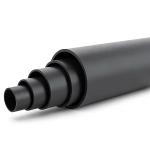 أنابيب HDPE ضغط 4 بار PE 100 قطر خارجي 560 مم SDR 33 لون أسود