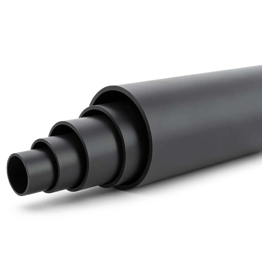 HDPE Pipe PN 4 Bar PE 100 Outside Diameter 560 mm SDR 33 Black