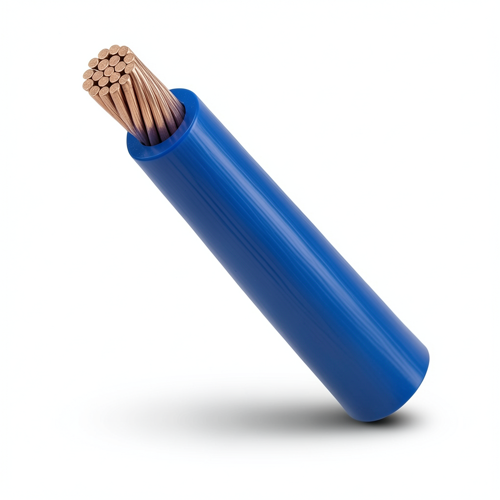 1.5mm Stranded Copper Wire 450/750V PVC Insulation Blue