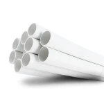 مواسير UPVC ضغط 11 بار مقاس 3 إنش سمك 3.43 مم لون أبيض