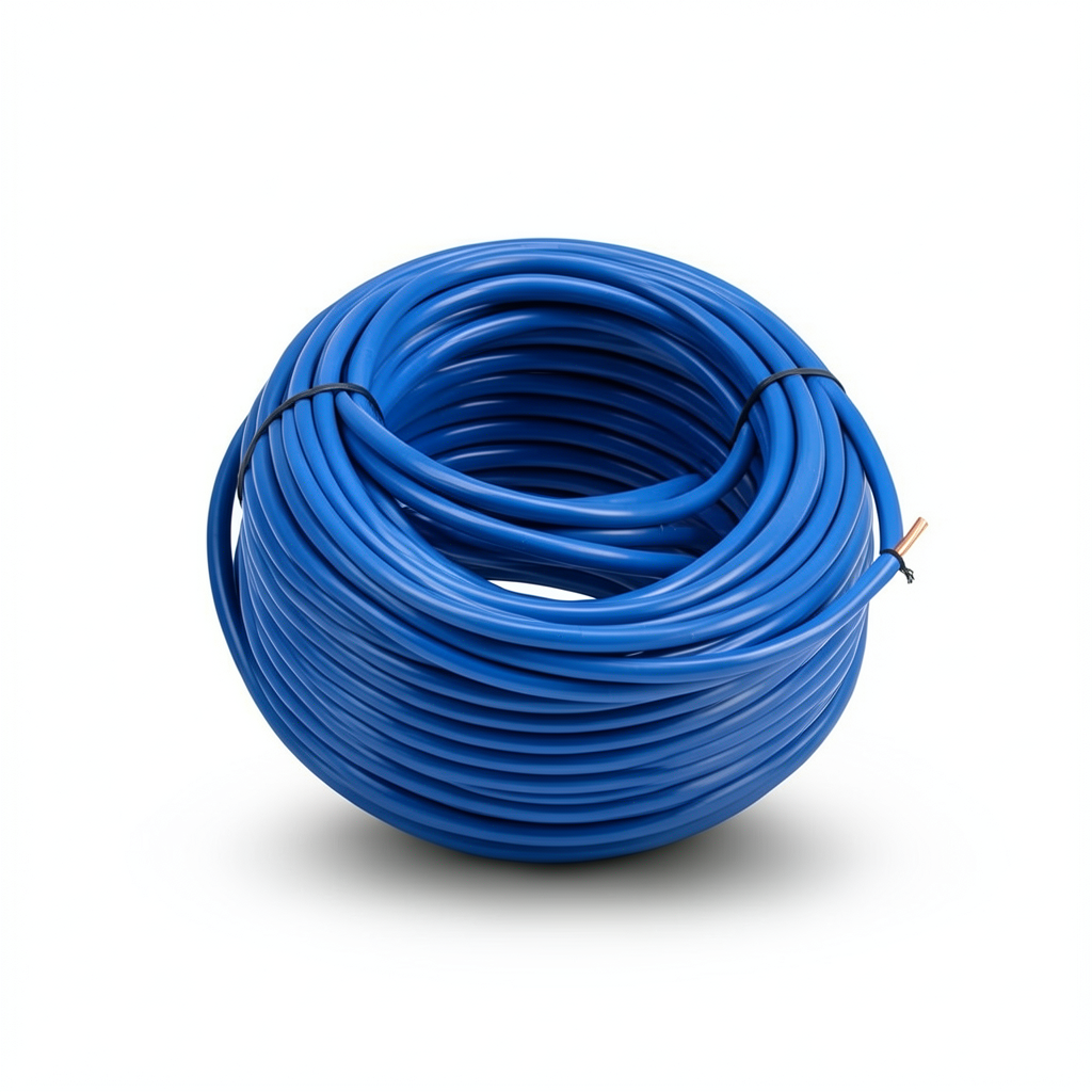 70mm Stranded Electric Wire 450/750 Volts Copper Conductor PVC Insulated Blue
