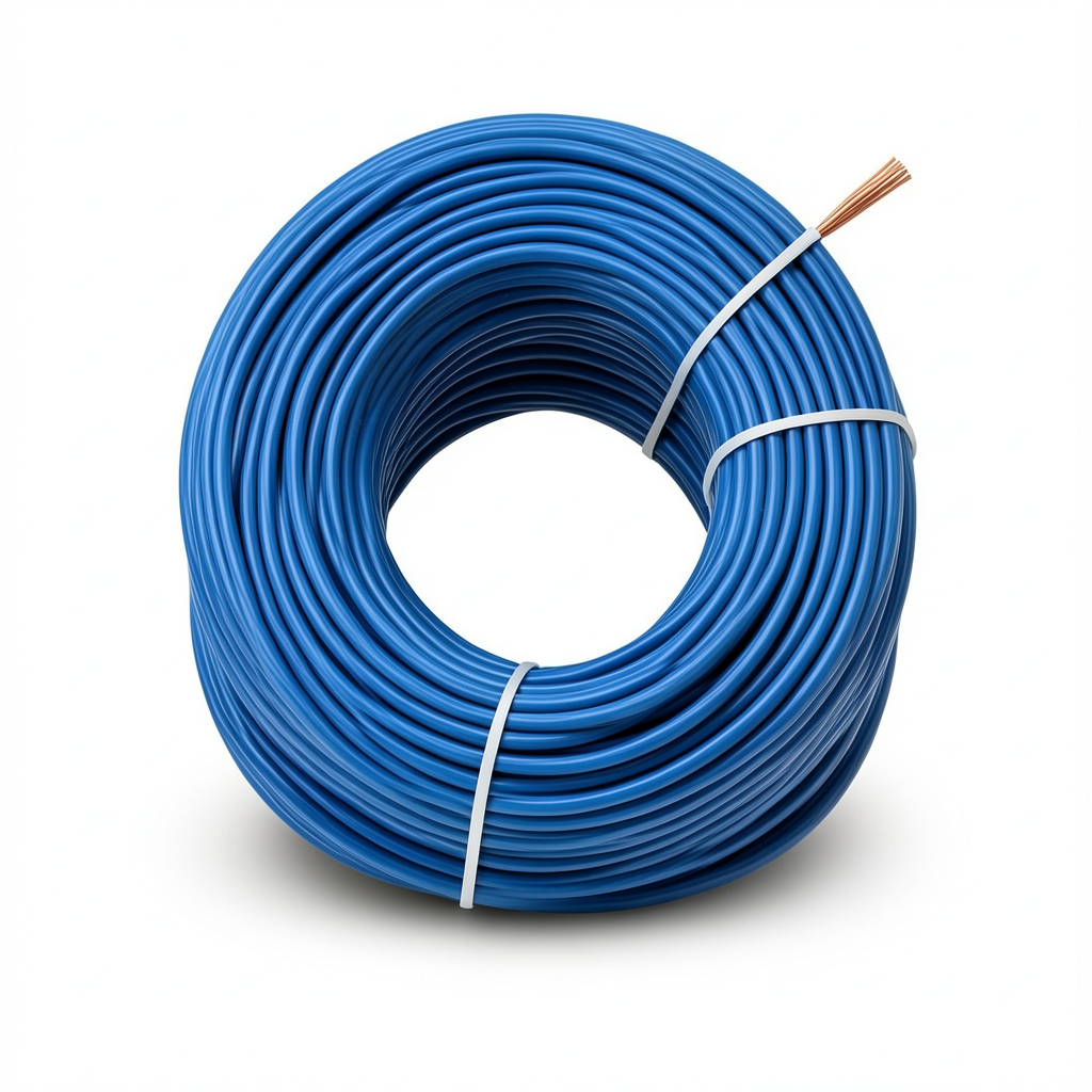 50 sq mm Stranded Copper Wire 450/750V, PVC Insulation, Blue