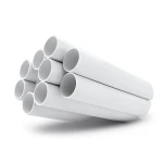 مواسير بلاستيك UPVC ضغط 13.8 بار مقاس 2 إنش سمك 2.87 مم لون أبيض