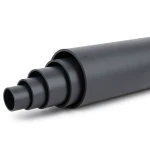 أنابيب HDPE ضغط اسمي 4 بار PE 100 قطر خارجي 200 مم SDR 33 لون أسود