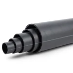 أنابيب بلاستيك HDPE ضغط 4 بار PE 100 قطر خارجي 315 مم SDR 33 لون أسود