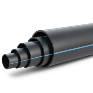 HDPE Pipe Nominal Pressure 4 Bar PE 100 OD 500 mm SDR 33 Black