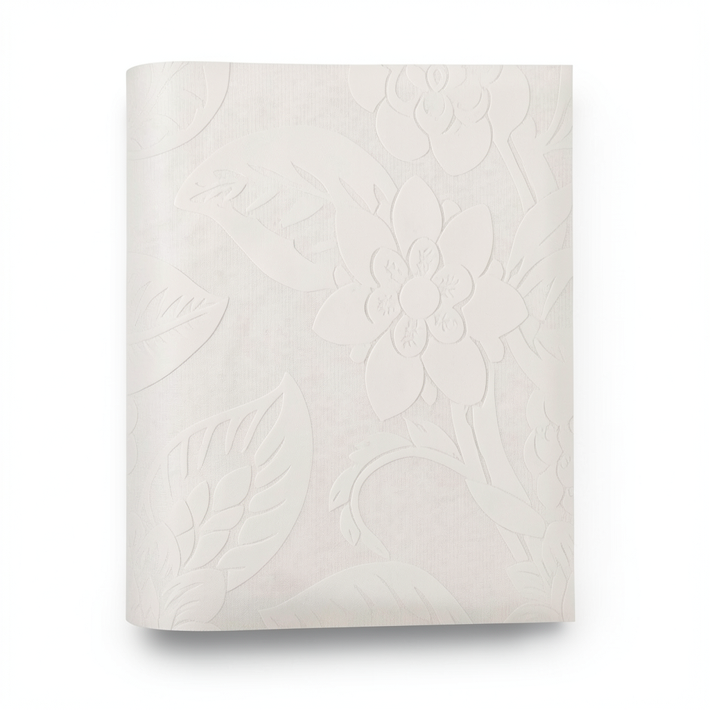 Floral Wallpaper Pale Beige Color 10m x 1.06m, Model 700054