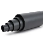 مواسير بلاستيك HDPE ضغط 4 بار PE 100 قطر خارجي 630 مم SDR 33 لون أسود
