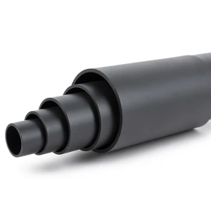 HDPE Plastic Pipe 4 Bar Pressure PE 100 Outer Diameter 630 mm SDR 33 Black