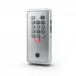 قفل باب ZKTeco TL400B ببصمة الإصبع مع تطبيق بلوتوث و5 بطاقات RFID (للأبواب اليسرى)