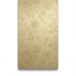 Dutch Floral Wall Covering 10m x 0.53m Gold Color, Model 17815