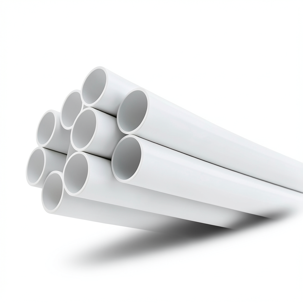 مواسير UPVC مقاس 2 إنش ضغط 11 بار سمك 2.31 مم لون أبيض