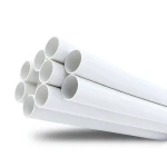 مواسير UPVC ضغط 11 بار مقاس 3 إنش سمك 3.43 مم لون أبيض