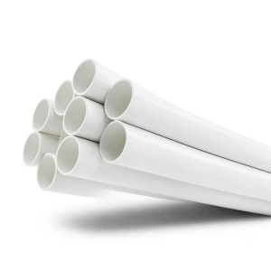 مواسير UPVC ضغط 11 بار مقاس 4 إنش سمك 4.39 مم لون أبيض