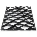 Hot Rolled Black Steel Expanded Metal Mesh Thickness 3 mm Width 2.44 m Length 6 m