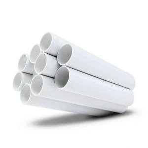 UPVC Plastic Pipe 3/4 inch Thickness 1.54 mm, White Color