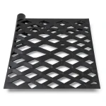 Hot Rolled Black Steel Expanded Metal Mesh Thickness 3 mm Width 2.44 m Length 7 m