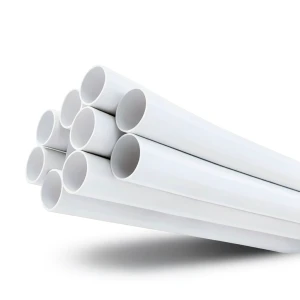 UPVC Plastic Pipe 6 inch Thickness 8.03 mm White Color Nominal Pressure 13.8 Bar