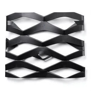 Hot Rolled Black Steel Expanded Metal Mesh Thickness 3.8 mm Width 2.44 m Length 2 m