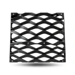 Hot Rolled Black Steel Expanded Metal Mesh Thickness 3 mm Width 2.44 m Length 5 m