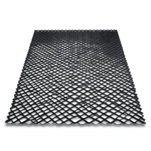 Hot Rolled Black Steel Expanded Metal Mesh Thickness 3.8 mm Width 2.44 m Length 4 m