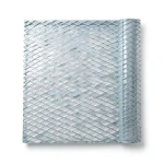 Galvanized Steel Expanded Metal Mesh Thickness 3 mm Width 2.44 M Length 1 M