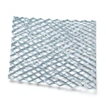 Galvanized Steel Expanded Metal Mesh Thickness 3 mm Width 2.44 m Length 3 m