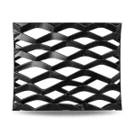 Hot Rolled Black Steel Expanded Metal Mesh Thickness 3.8 mm Width 2.44 m Length 5 m