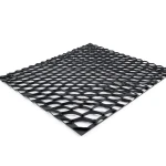 Hot Rolled Black Steel Expanded Metal Mesh Thickness 3.8 mm Width 2.44 m Length 6 m