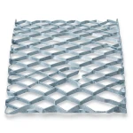 Galvanized Steel Expanded Metal Mesh Thickness 3.8 mm Width 2.44 m Length 3 m