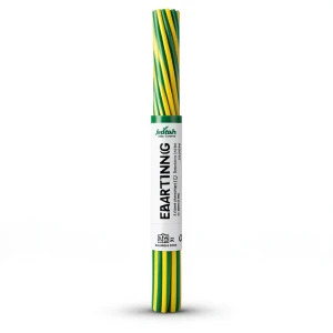 2.5mm2 Stranded Copper Earthing Electric Wire 450/750V, Yellow/Green | Jeddah Cables Company