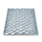 Galvanized Steel Expanded Metal Mesh Thickness 3.8 mm Width 2.44 m Length 3 m