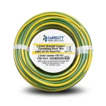 2.5mm2 Stranded Copper Earthing Electric Wire 450/750V, Yellow/Green | Jeddah Cables Company