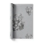 Floral Wallpaper Gray Color 10m x 0.53m Model 17805