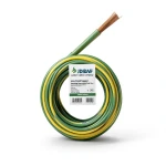 4mm Stranded Copper Earthing Electrical Wire 450/750V, Green/Yellow | Jeddah Cables Company