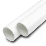 أنابيب UPVC ضغط اسمي 21.7 بار مقاس 3 إنش سمك 6.6 مم لون أبيض