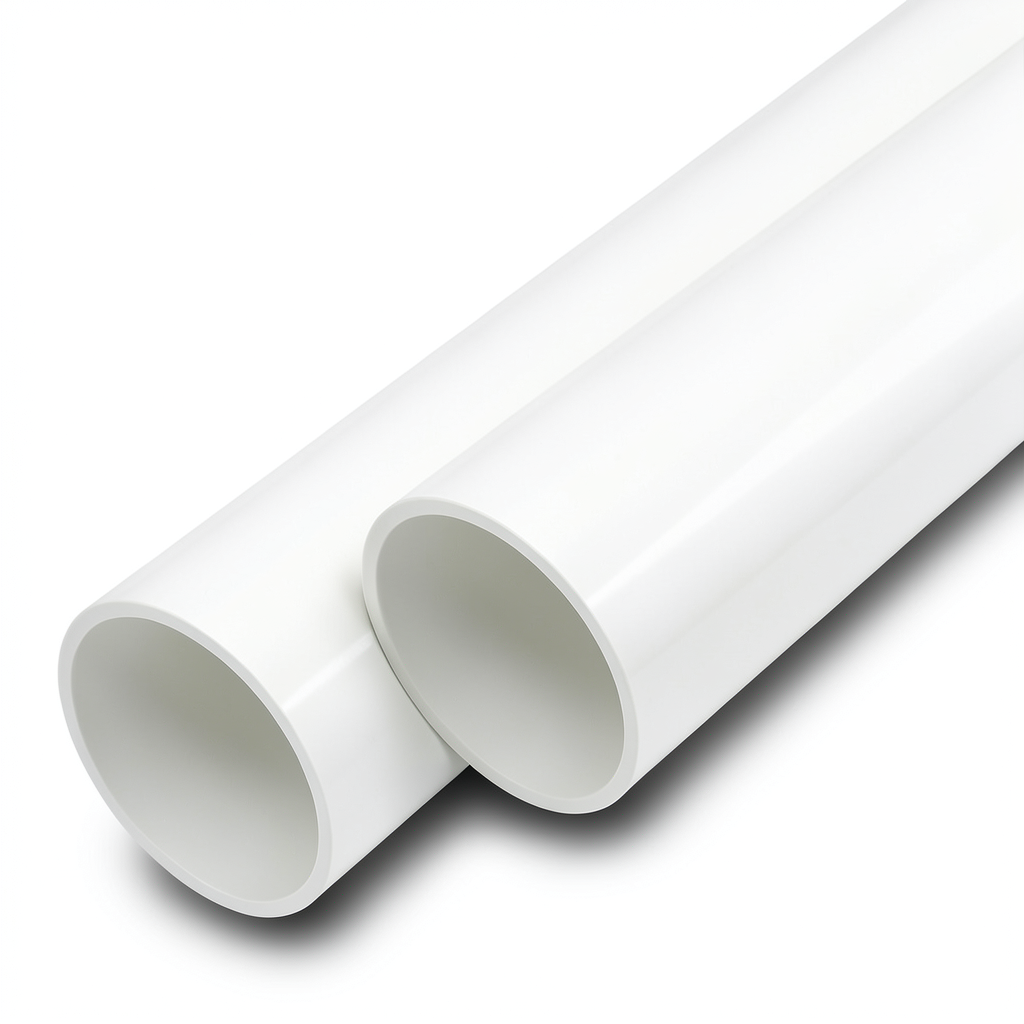 UPVC Pipes Nominal Pressure 21.7 Bar Size 3 Inch Thickness 6.6 mm White