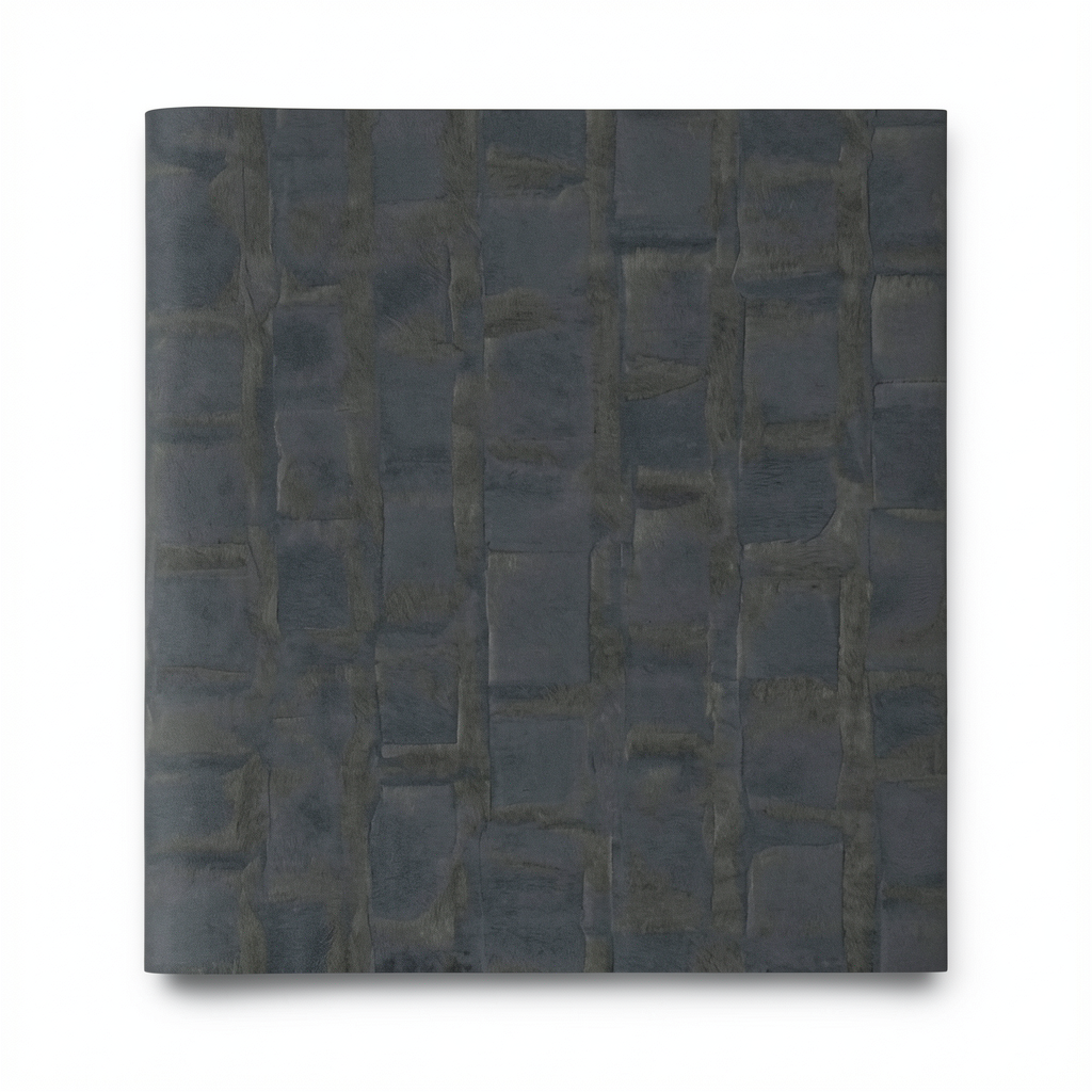 Italian Wallpaper 10m x 0.53m Dark Gray, Model 57036
