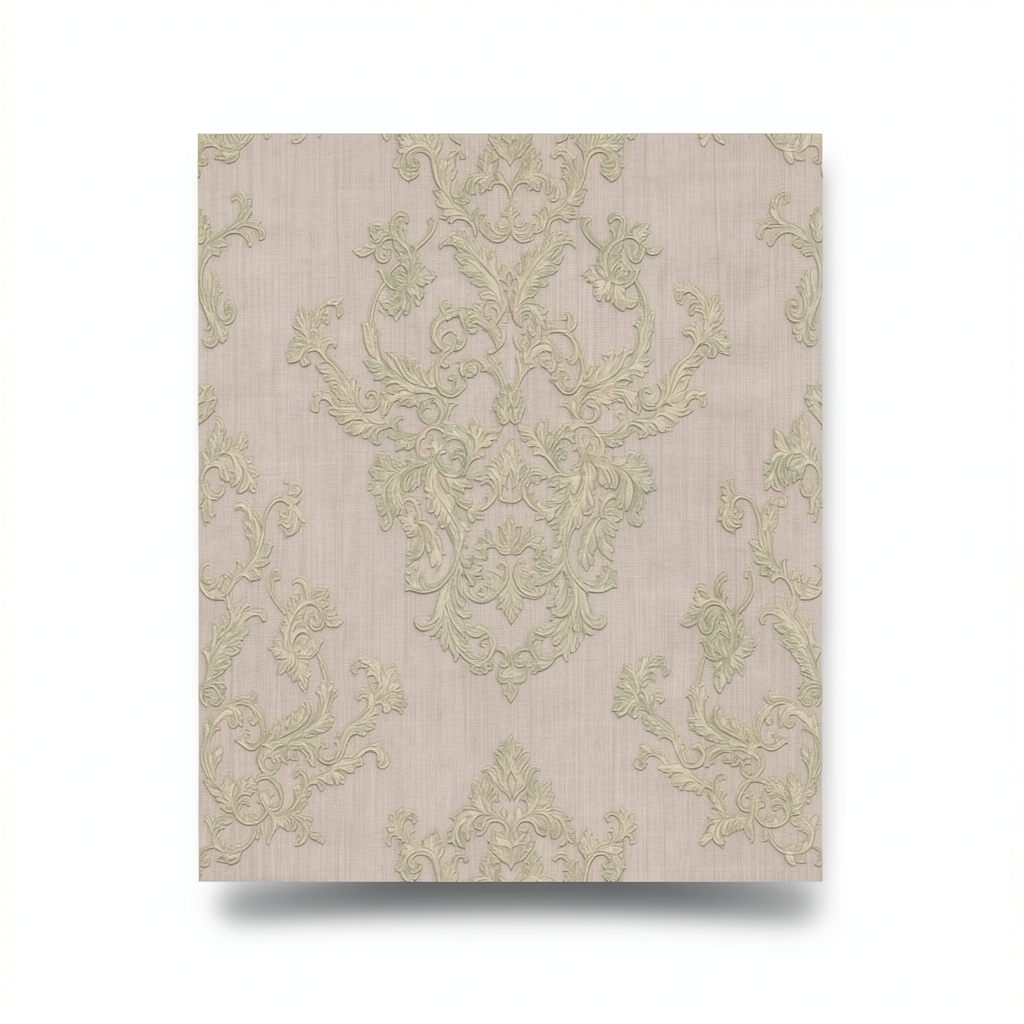 Classic Wallpaper Light Brown, 10m x 0.73m, Model 56837