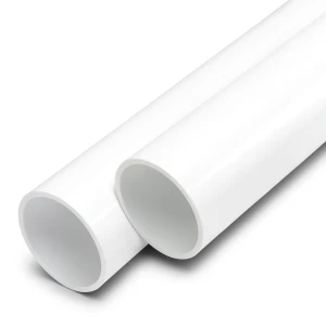 مواسير UPVC ضغط اسمي 6 بار مقاس 3 إنش سمك 2.9 مم لون أبيض