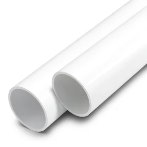 مواسير UPVC ضغط اسمي 6 بار مقاس 4 إنش سمك 3.4 مم لون أبيض