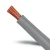 Stranded Copper Electric Wire 4mm2, 450/750V PVC Insulation, Gray - Image 1