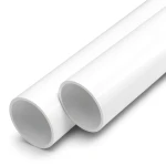 مواسير UPVC 2 1/2 إنش سمك 1.8 مم لون أبيض