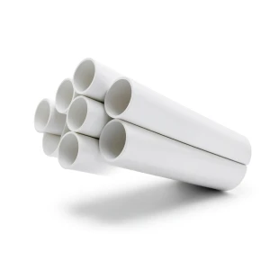 UPVC Plastic Pipe Nominal Pressure 17.2 Bar Size 1 1/4 inch Thickness 2.49 mm White