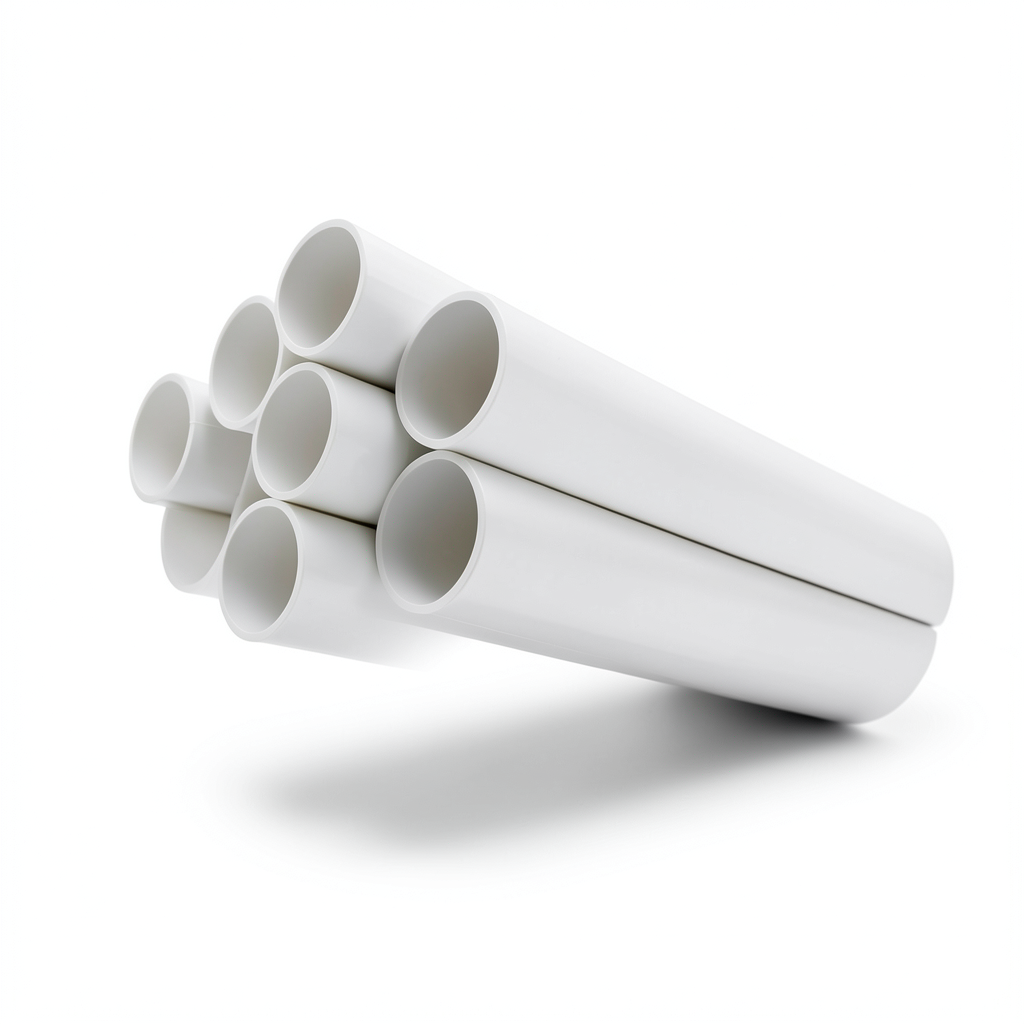UPVC Plastic Pipe Nominal Pressure 17.2 Bar Size 1 1/4 inch Thickness 2.49 mm White